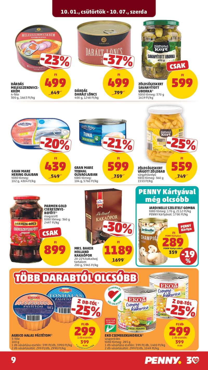 Penny Akciós Újság 11 oldal