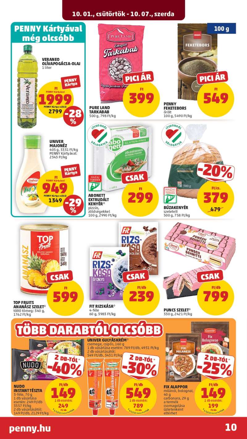 Penny Akciós Újság 14 oldal