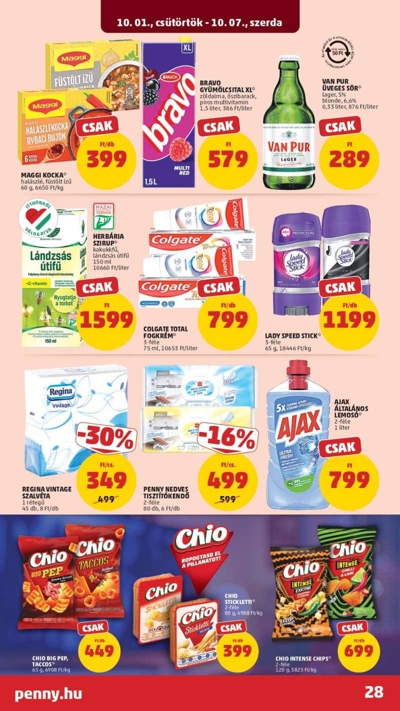Penny Akciós Újság 32 oldal