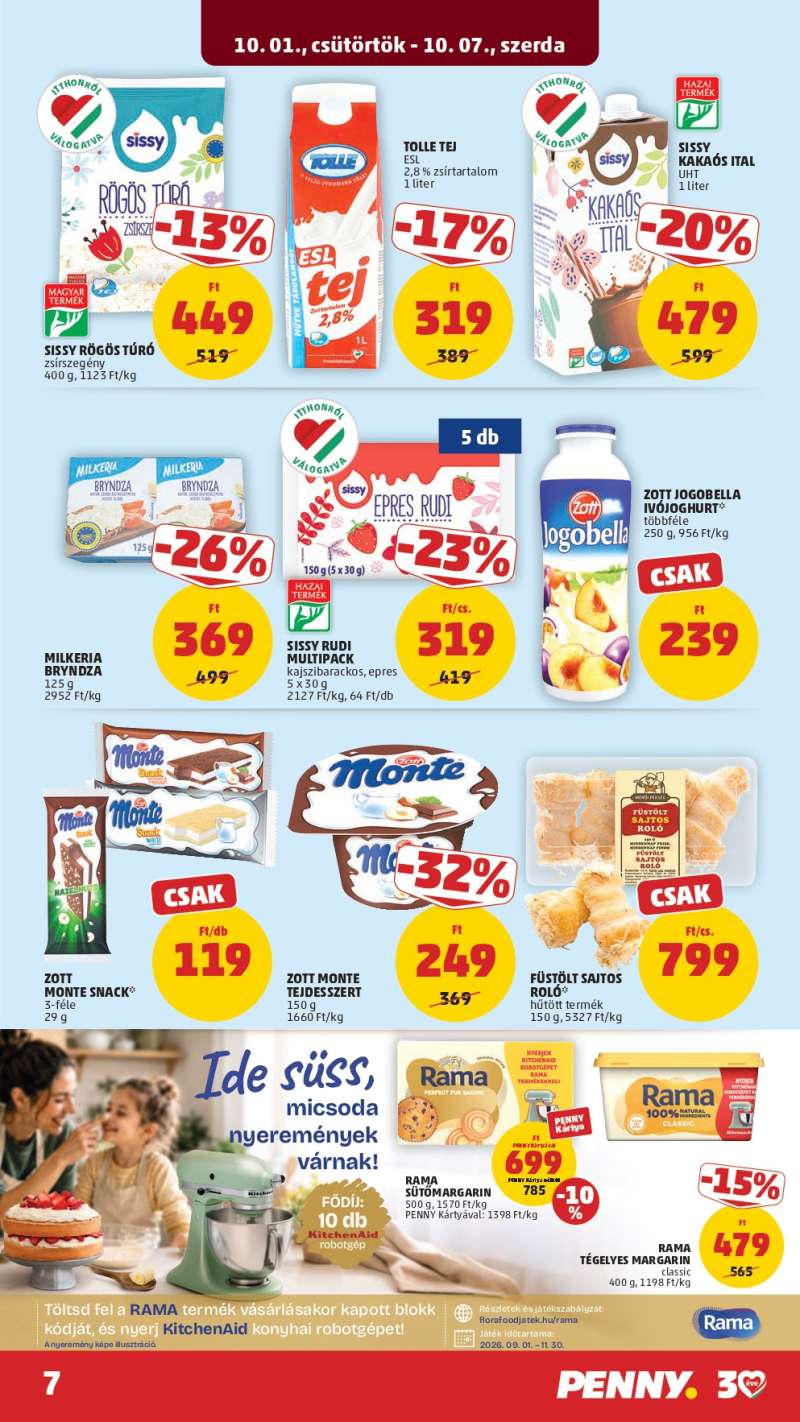 Penny Akciós Újság 9 oldal