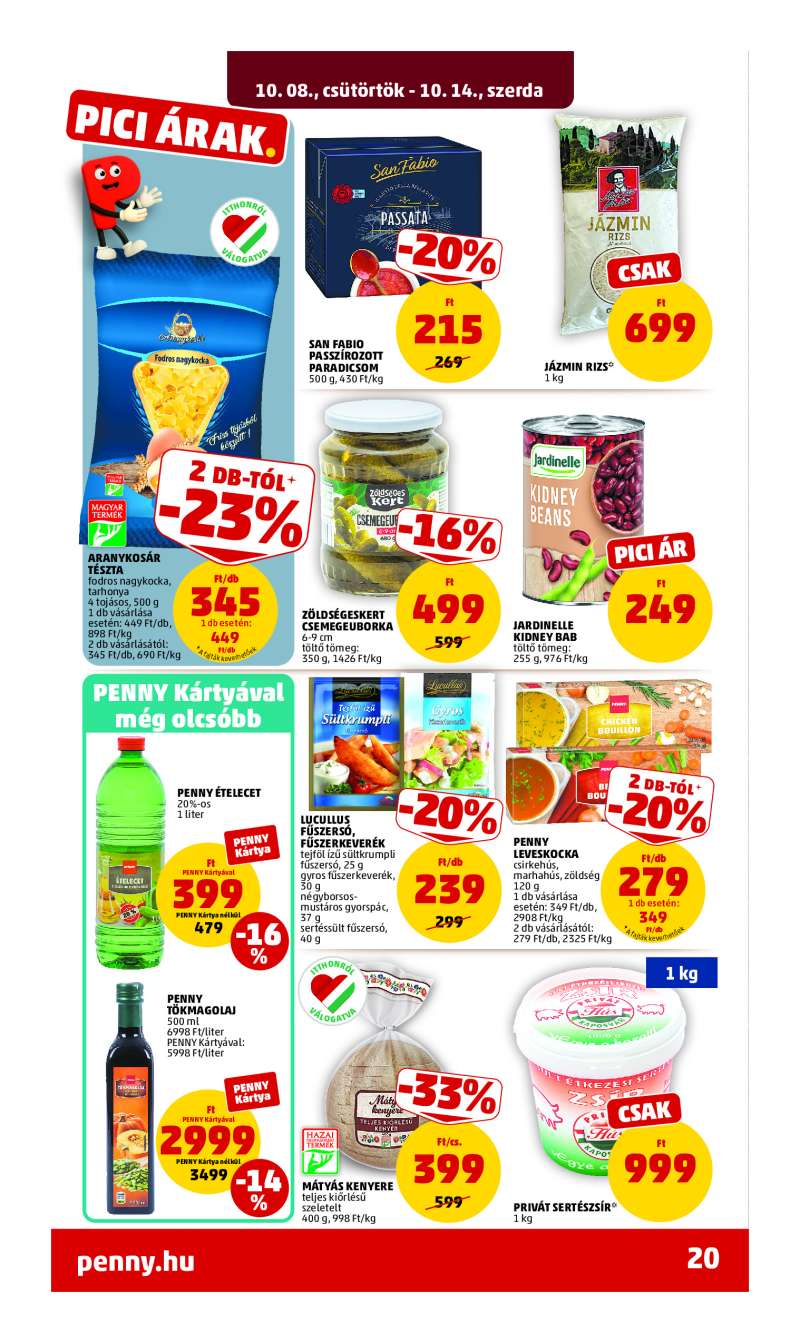 Penny Akciós Újság 24 oldal