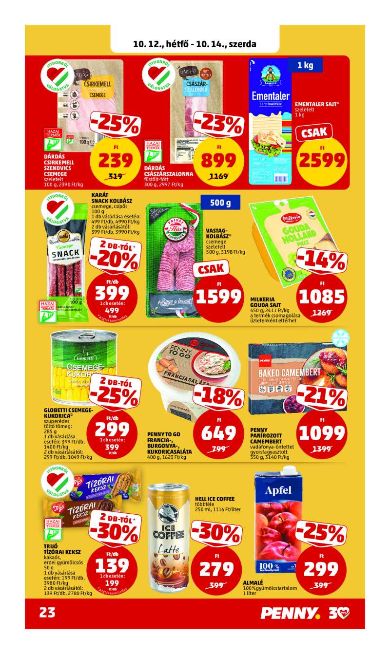 Penny Akciós Újság 27 oldal