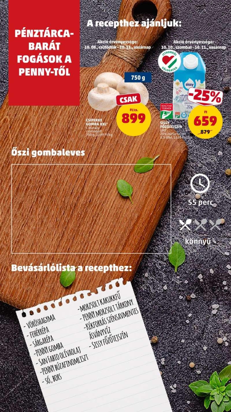 Penny Akciós Újság 12 oldal