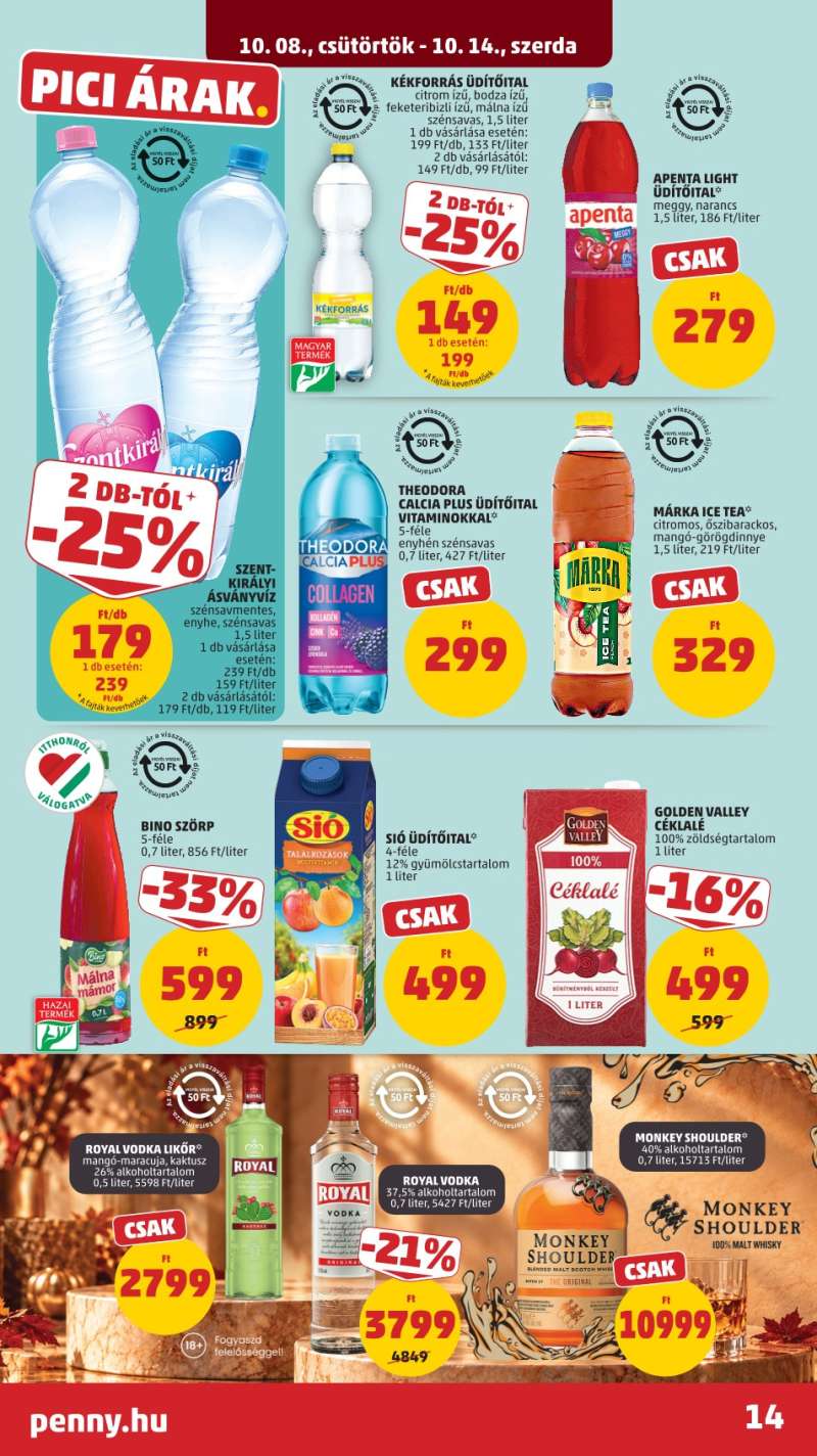 Penny Akciós Újság 18 oldal