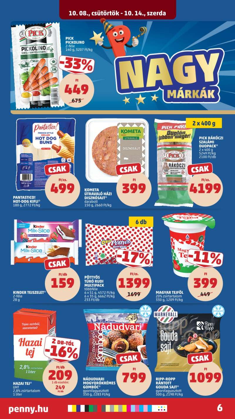 Penny Akciós Újság 8 oldal