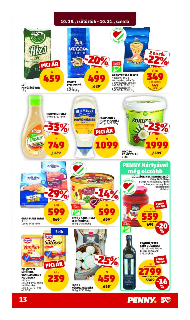Penny Akciós Újság 17 oldal