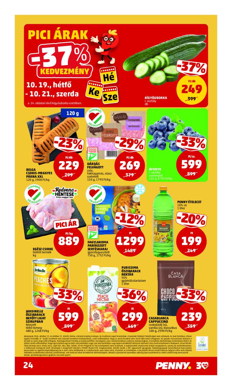 Penny Akciós Újság 28 oldal