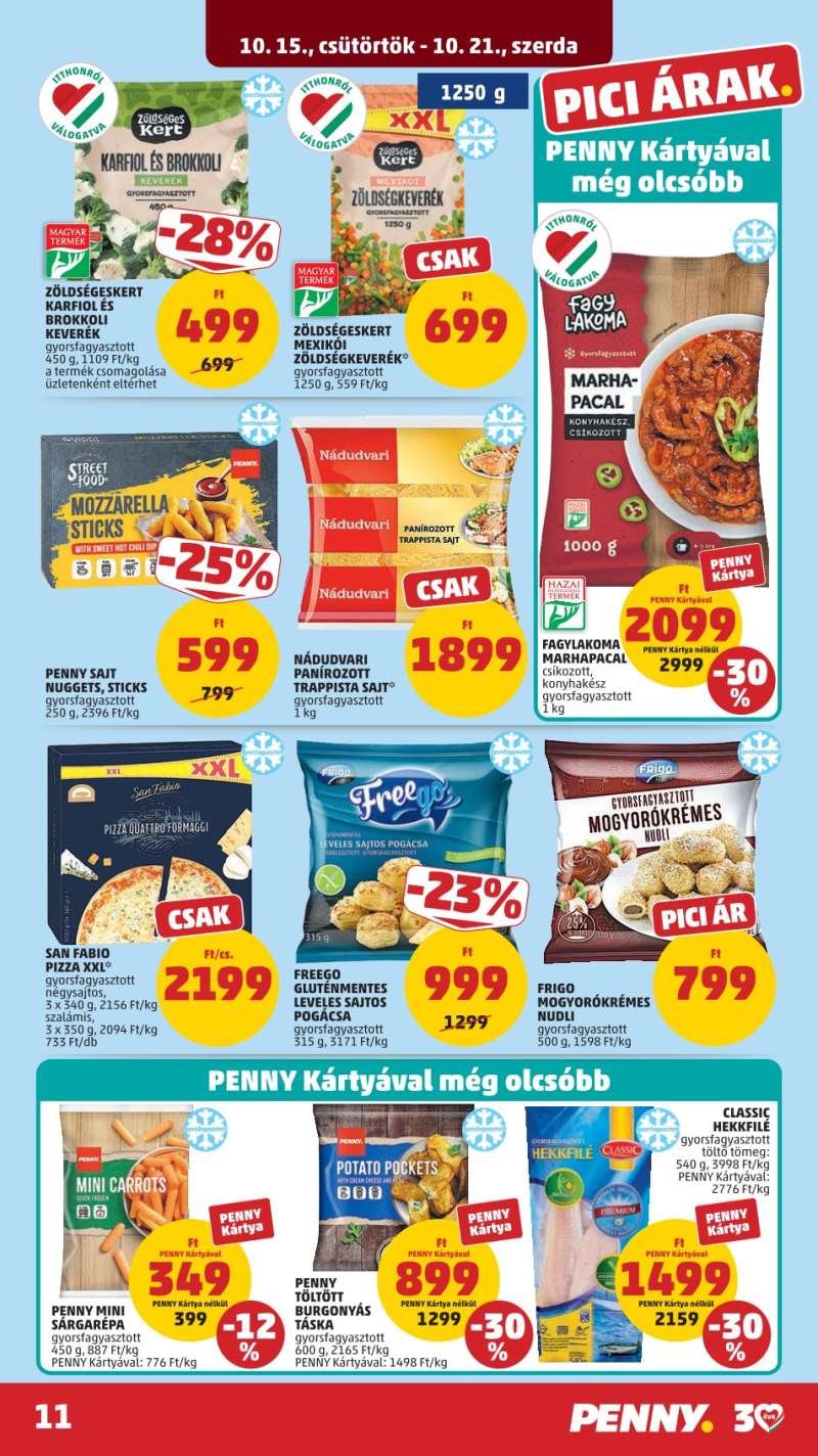 Penny Akciós Újság 15 oldal