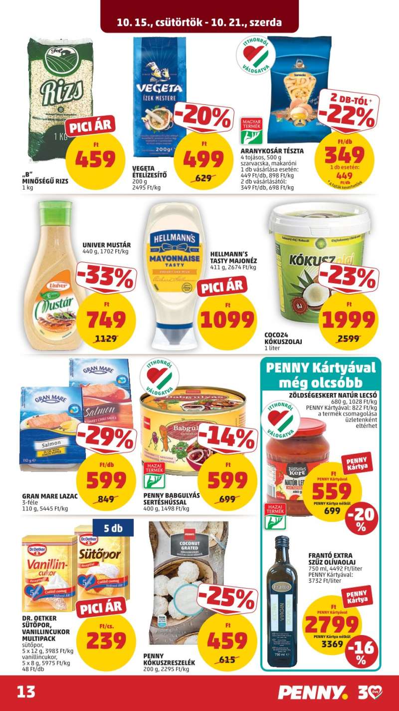 Penny Akciós Újság 17 oldal