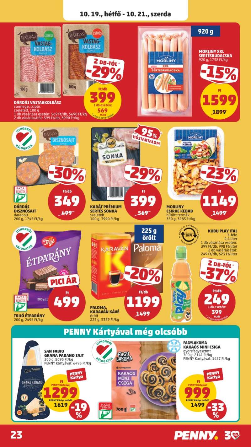 Penny Akciós Újság 27 oldal
