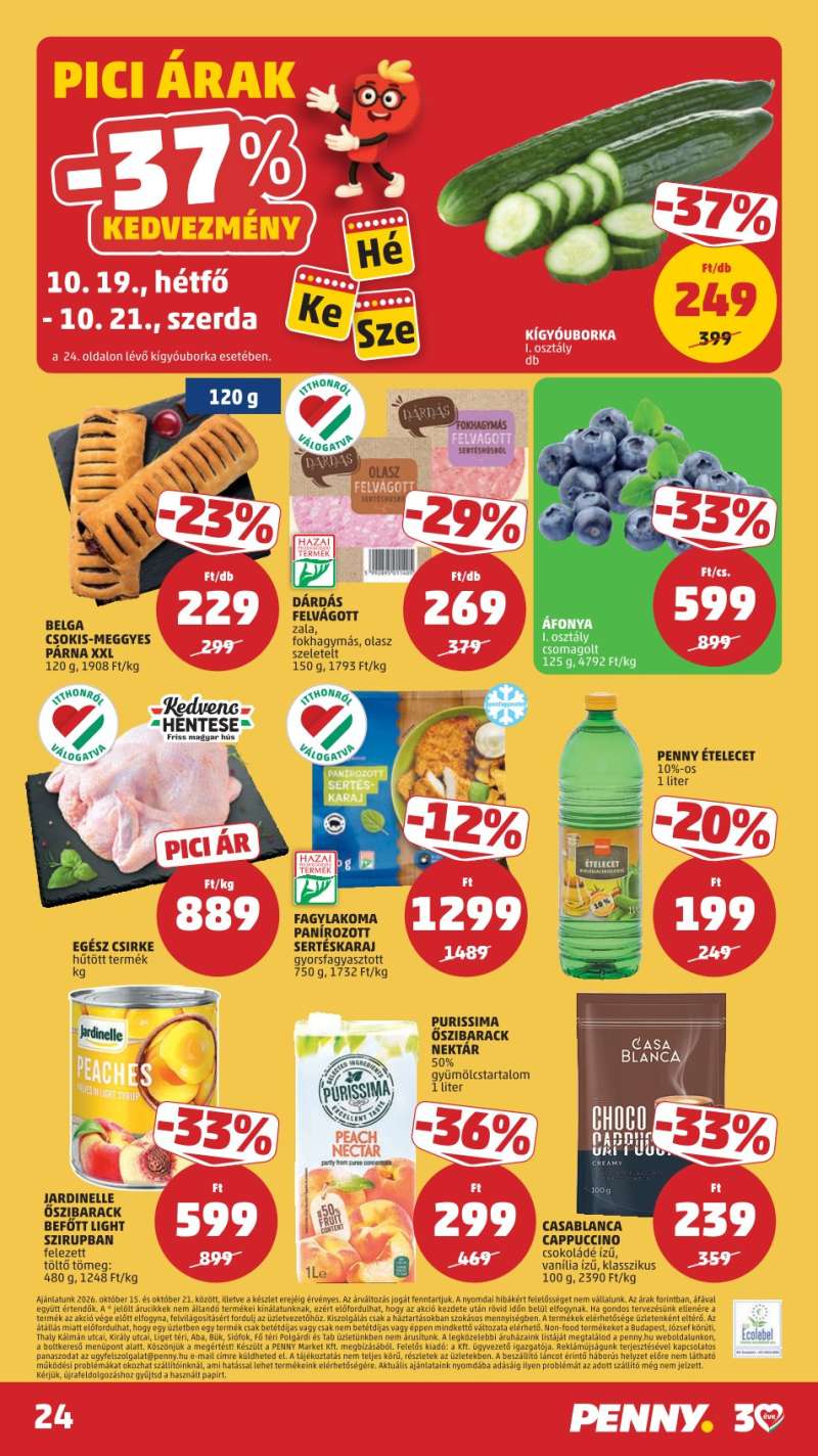 Penny Akciós Újság 28 oldal