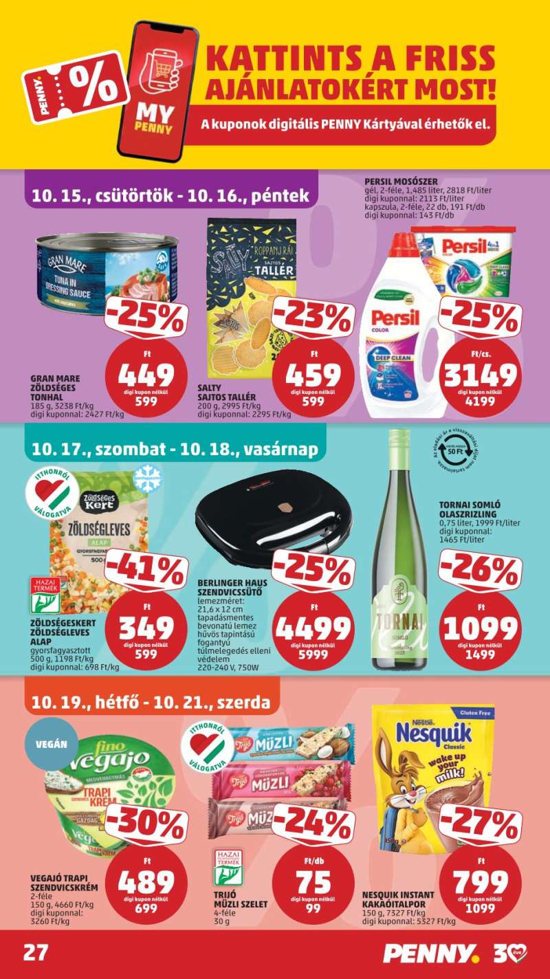 Penny Akciós Újság 31 oldal