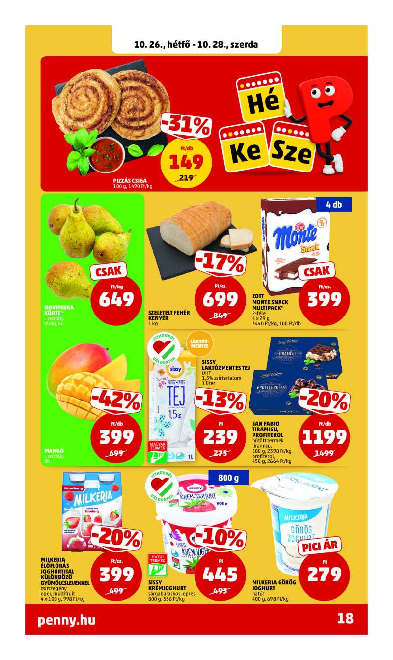 Penny Akciós Újság 22 oldal