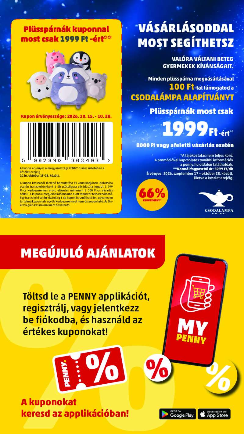 Penny Akciós Újság 26 oldal