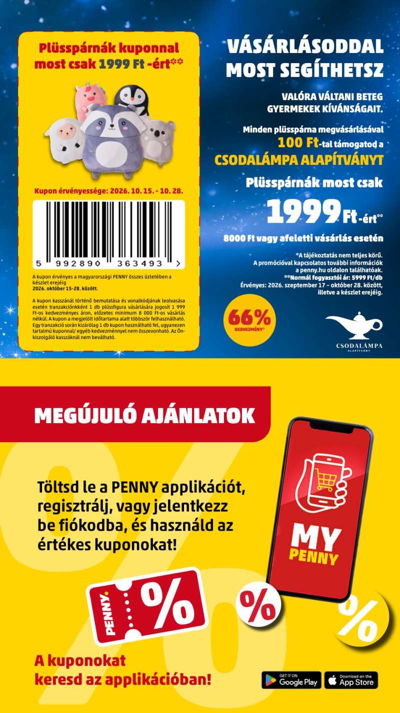Penny Akciós Újság 26 oldal