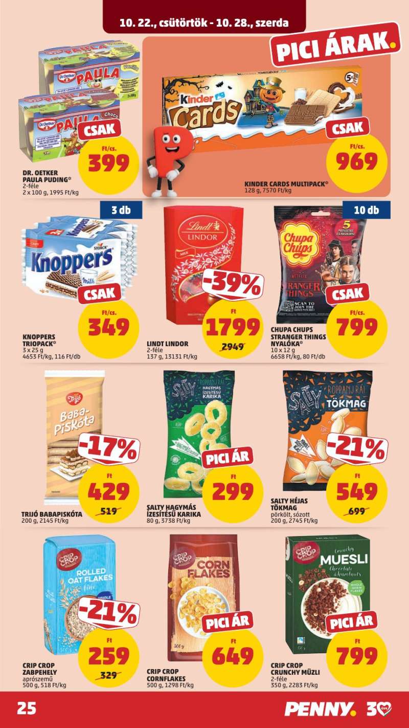 Penny Akciós Újság 30 oldal