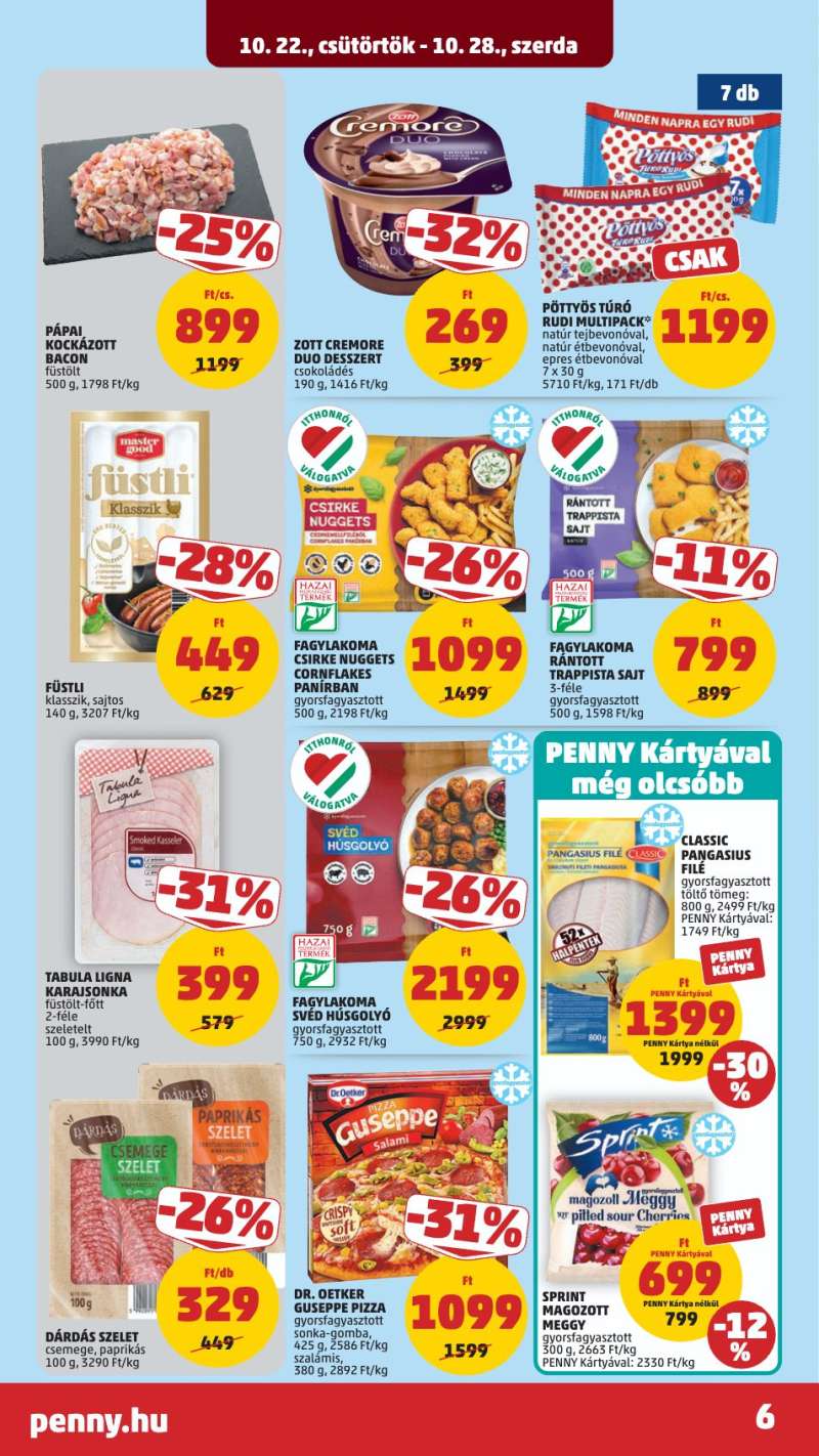 Penny Akciós Újság 8 oldal