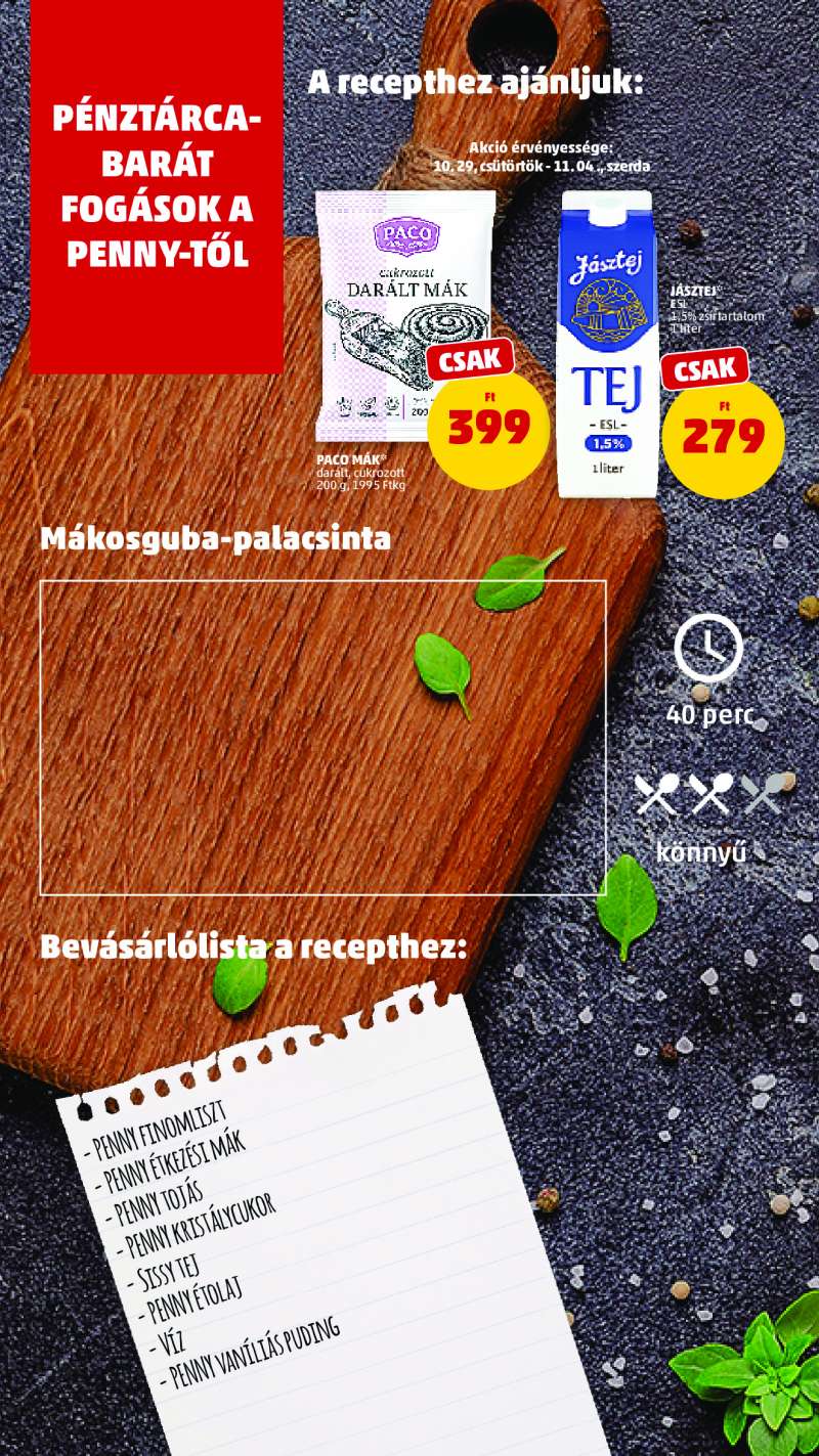 Penny Akciós Újság 12 oldal