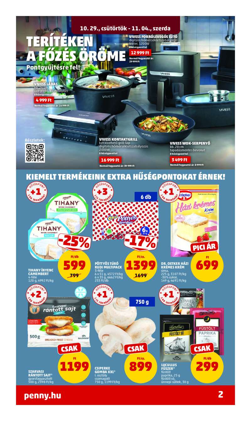Penny Akciós Újság 2 oldal