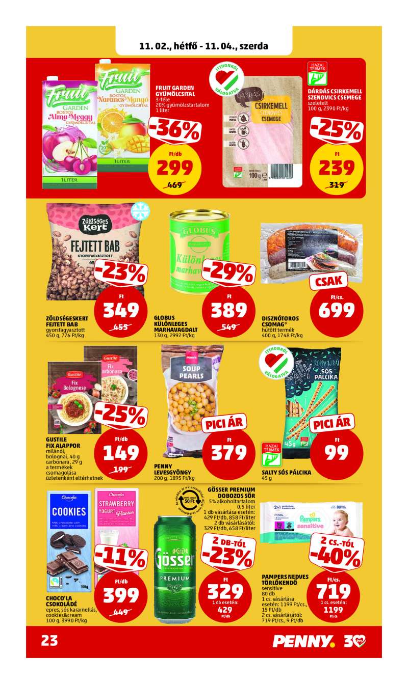 Penny Akciós Újság 27 oldal