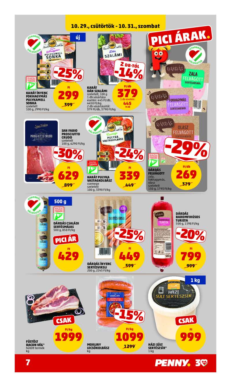 Penny Akciós Újság 9 oldal