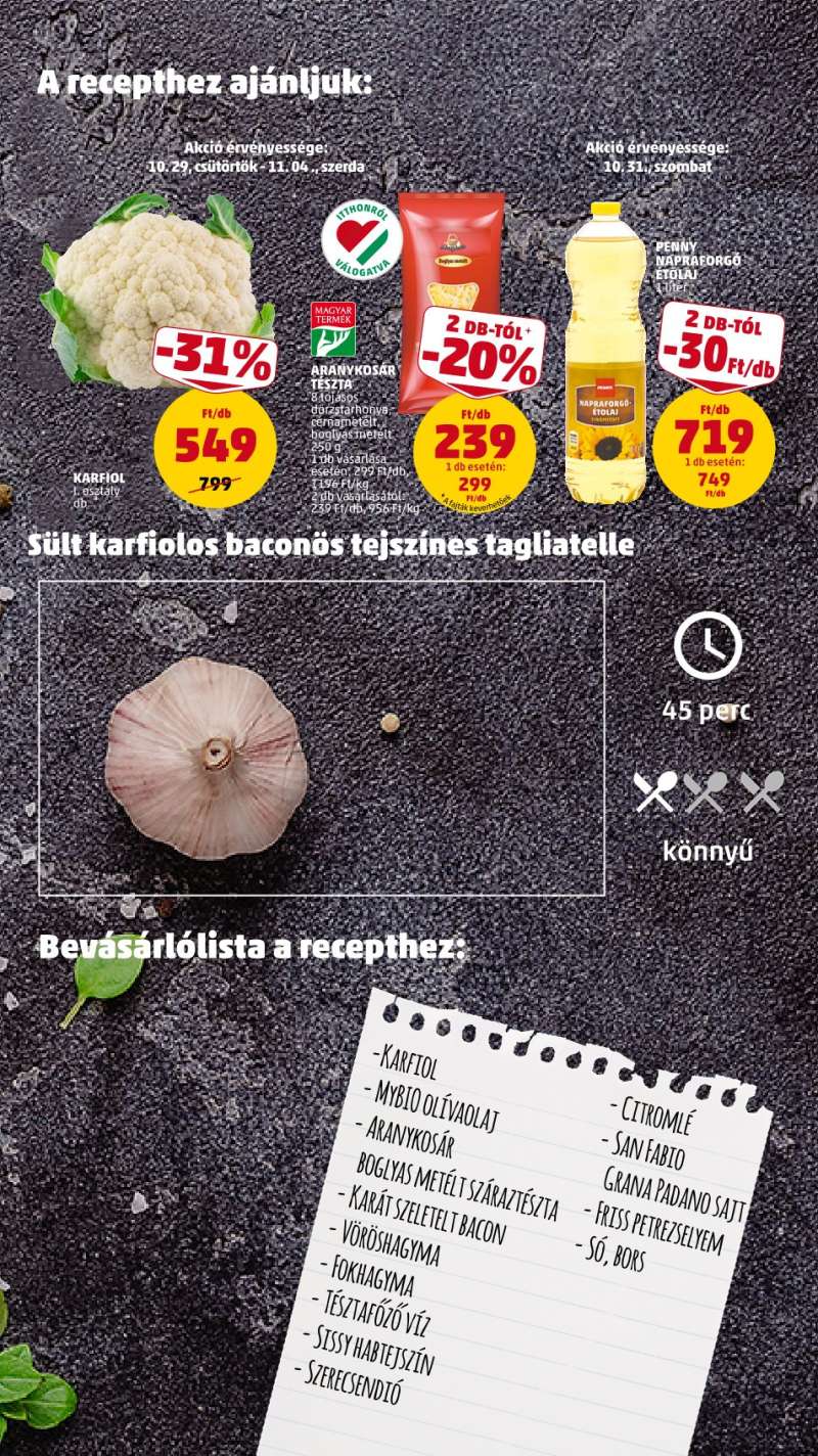 Penny Akciós Újság 11 oldal