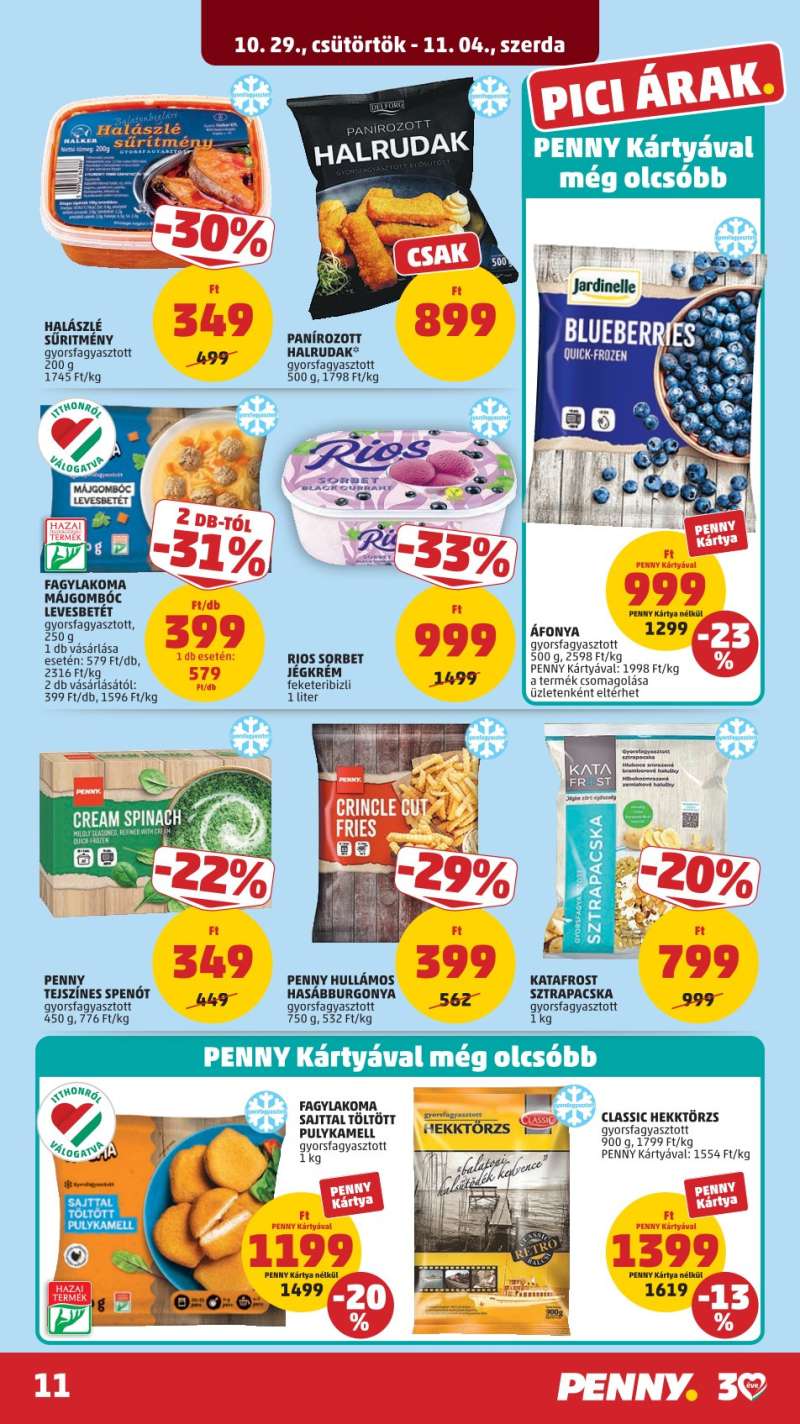 Penny Akciós Újság 13 oldal