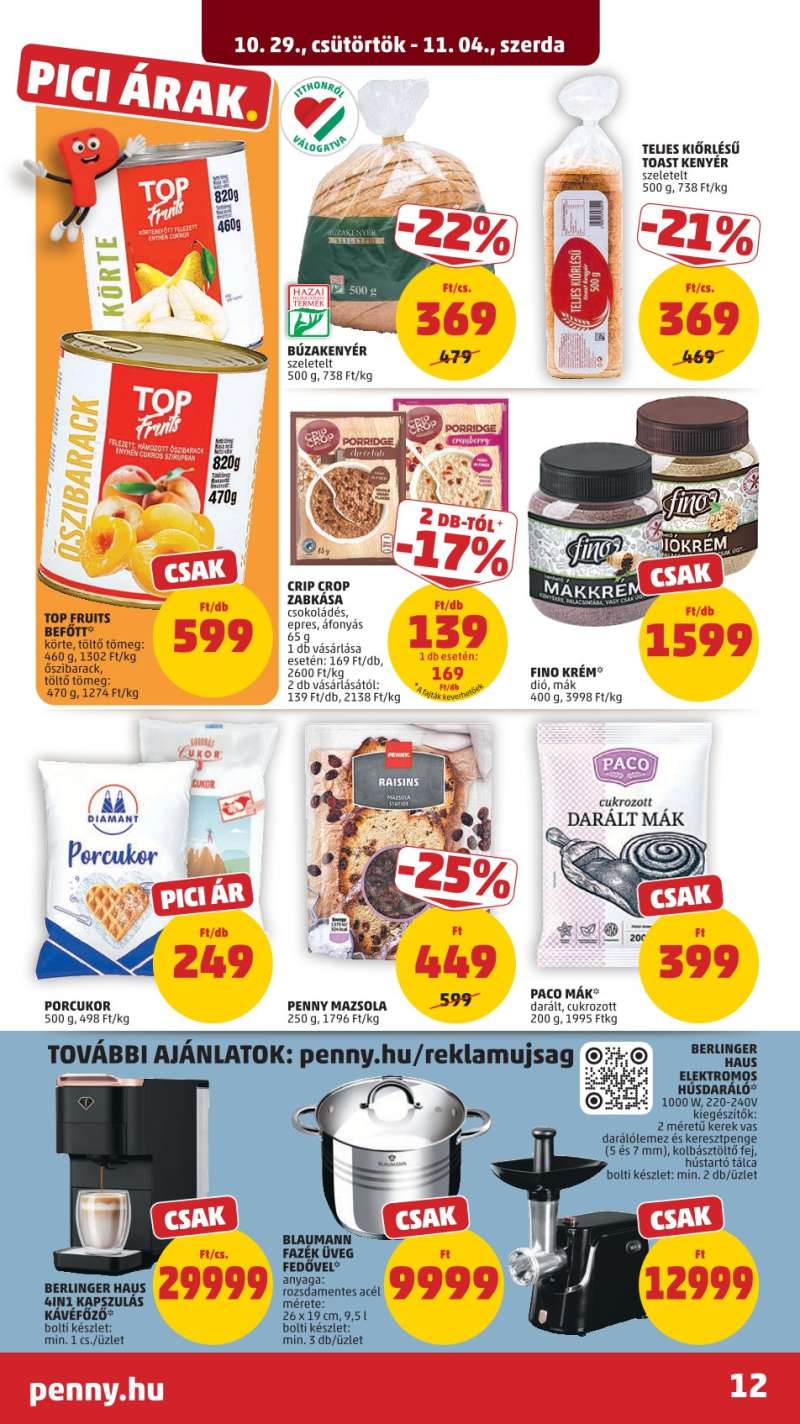 Penny Akciós Újság 14 oldal