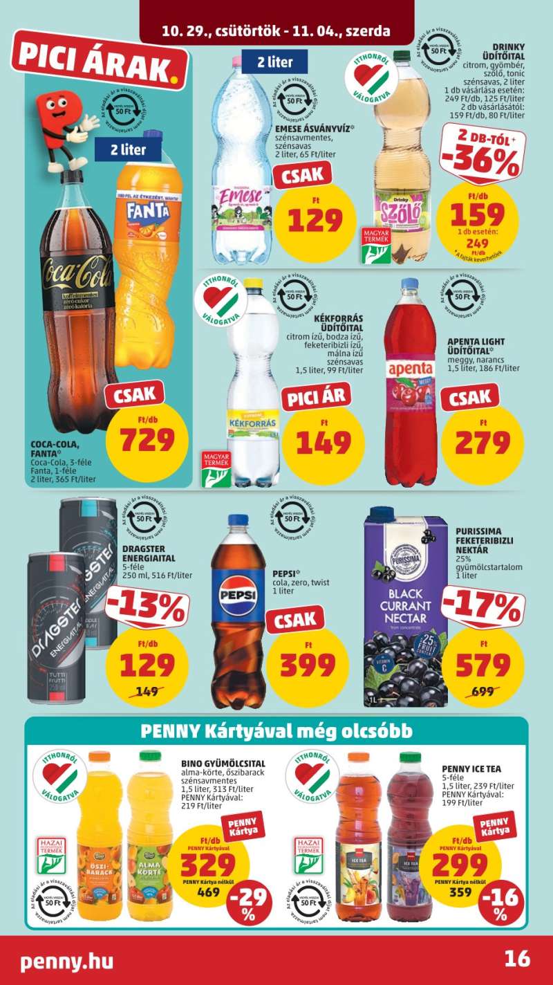 Penny Akciós Újság 18 oldal