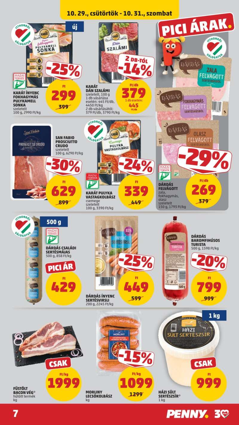 Penny Akciós Újság 7 oldal