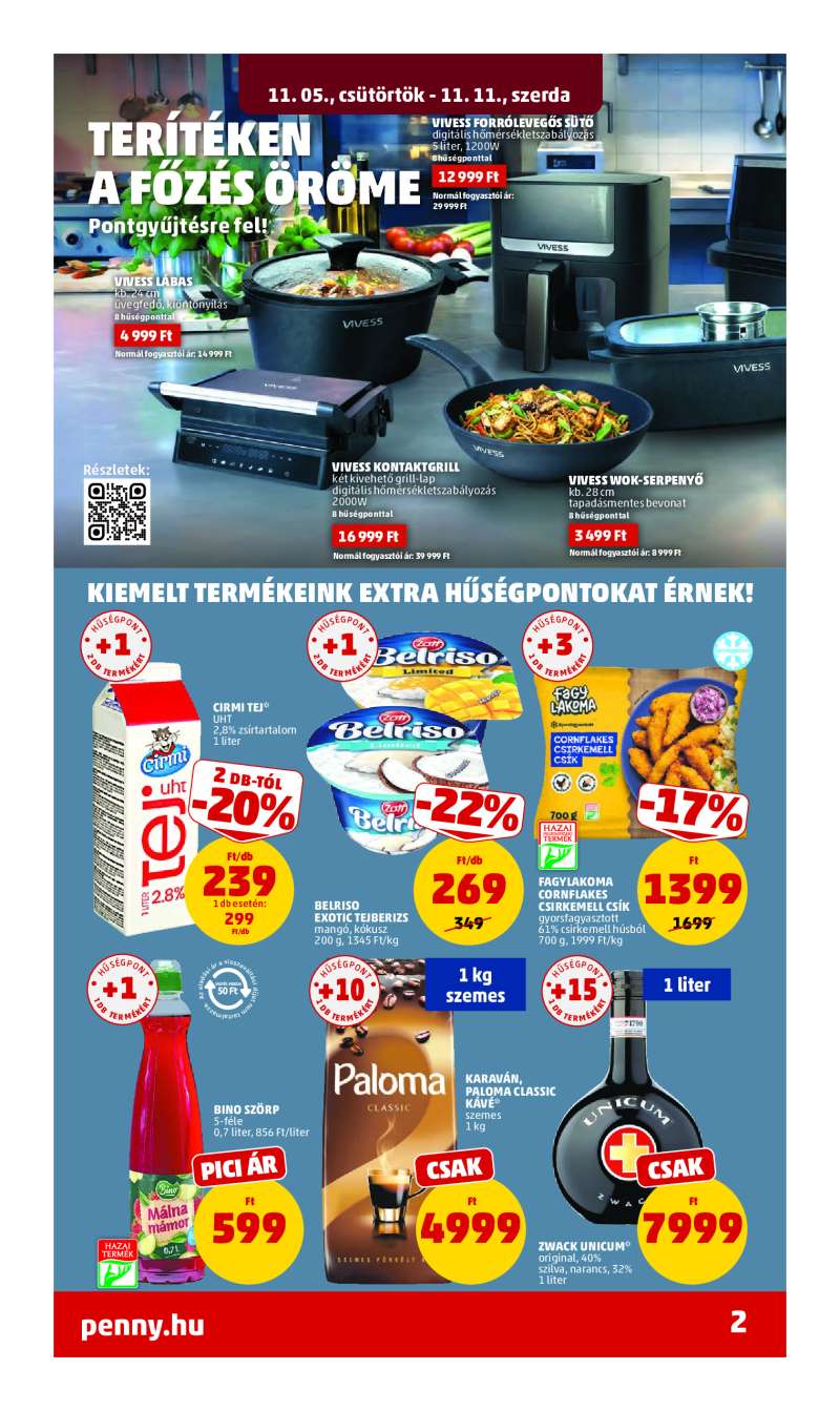 Penny Akciós Újság 5 oldal