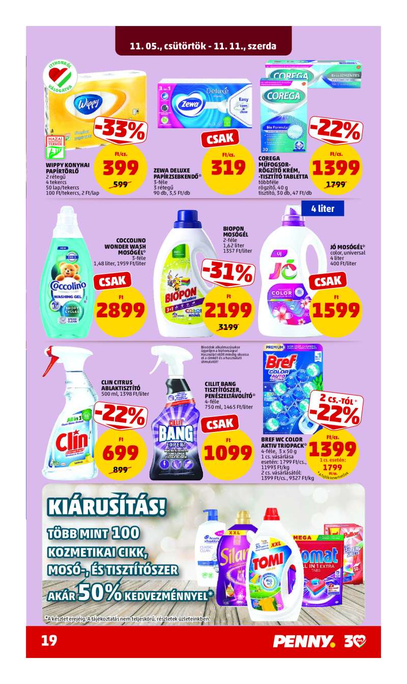 Penny Akciós Újság 89 oldal