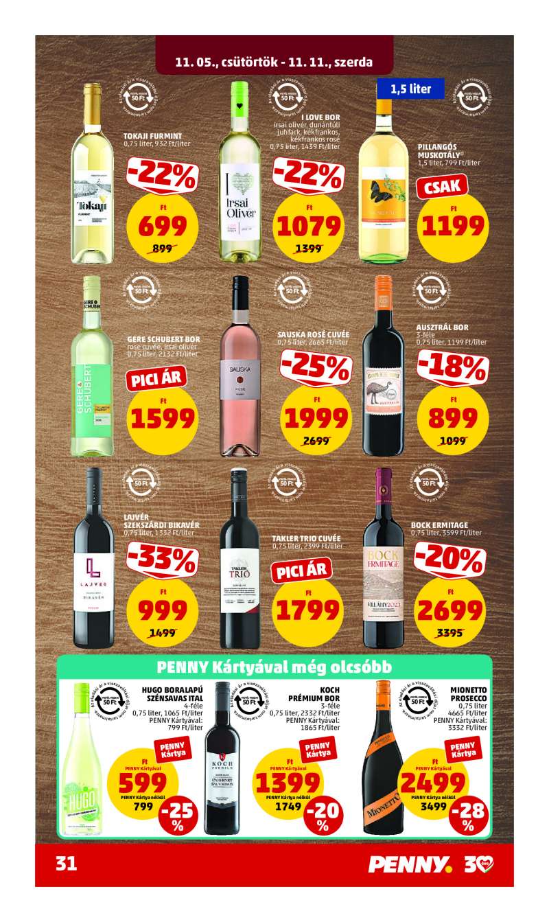 Penny Akciós Újság 135 oldal