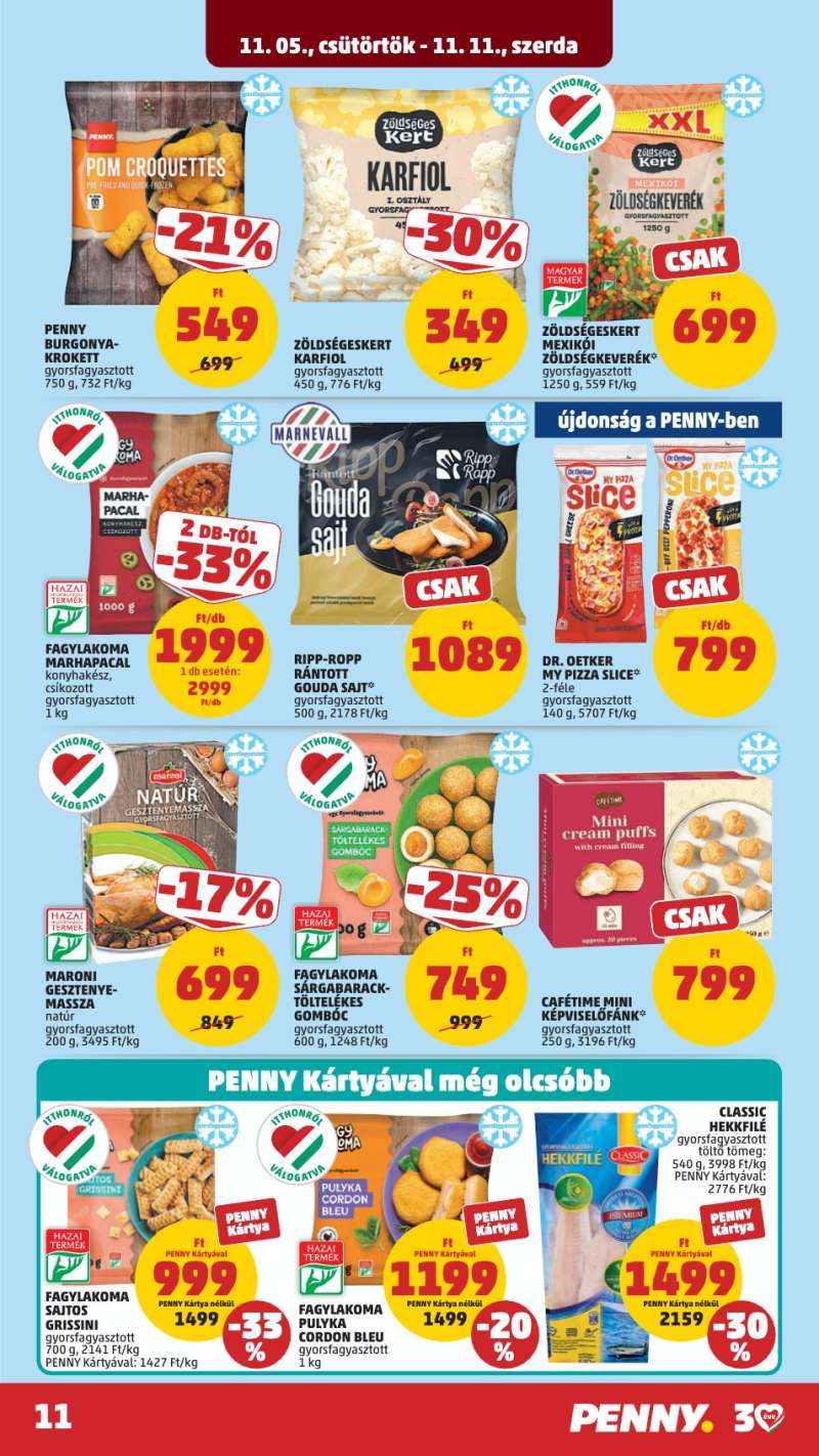 Penny Akciós Újság 15 oldal