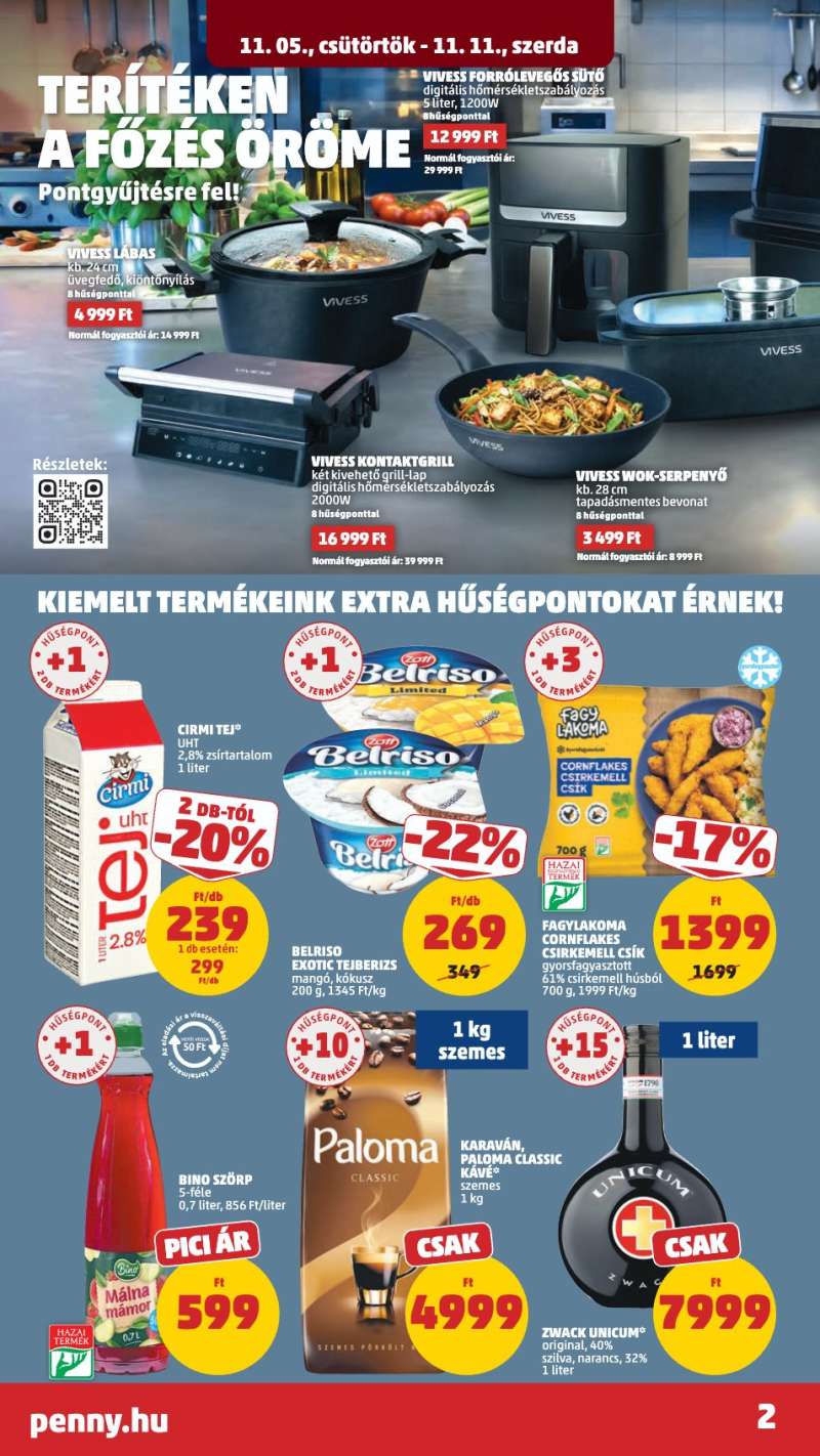 Penny Akciós Újság 2 oldal