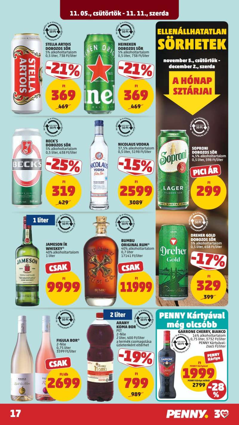 Penny Akciós Újság 21 oldal