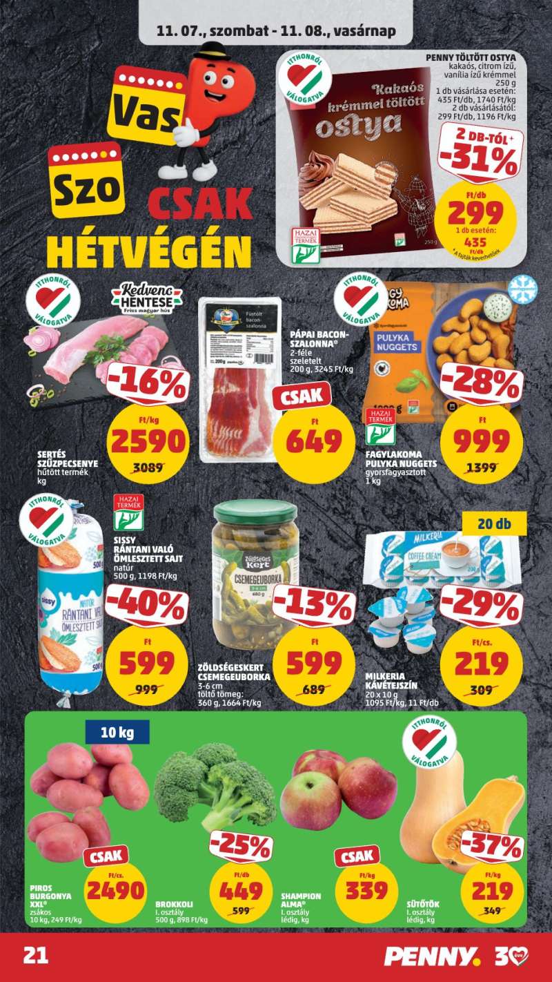 Penny Akciós Újság 25 oldal