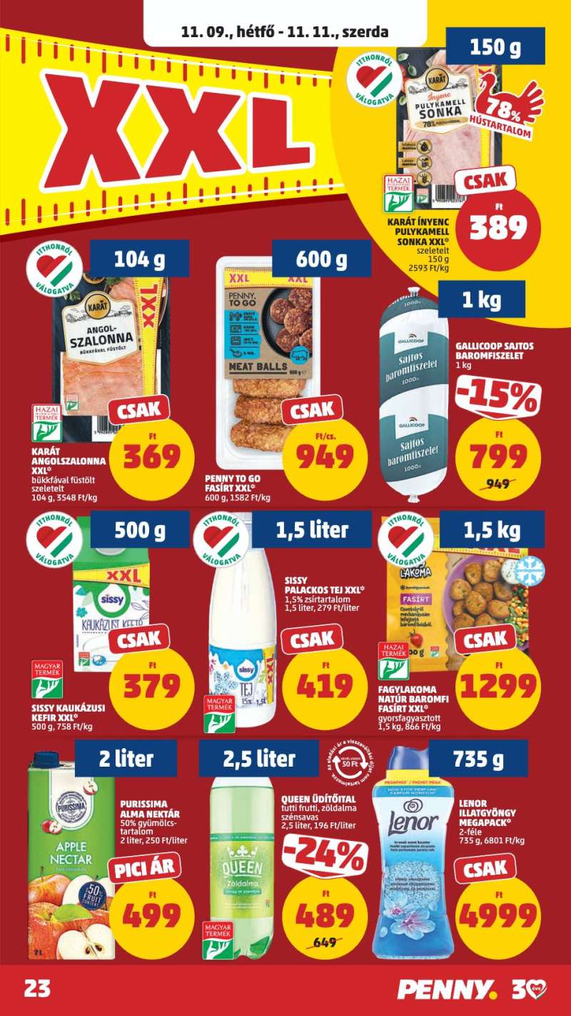 Penny Akciós Újság 27 oldal