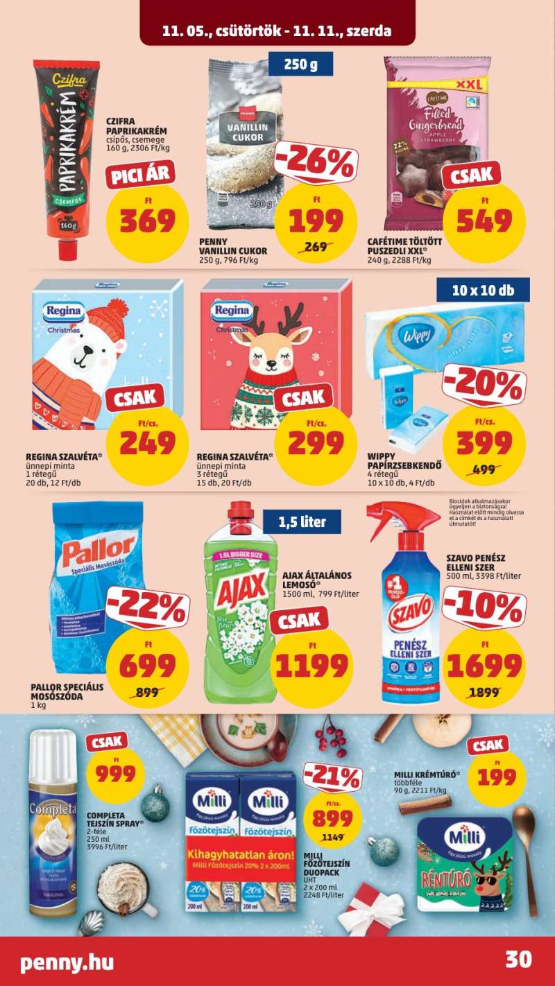 Penny Akciós Újság 34 oldal