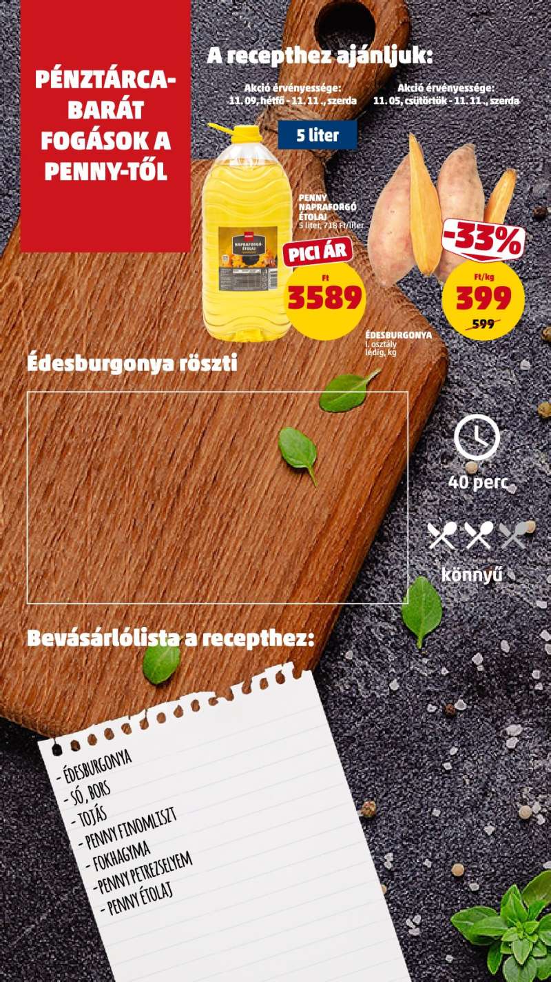 Penny Akciós Újság 8 oldal
