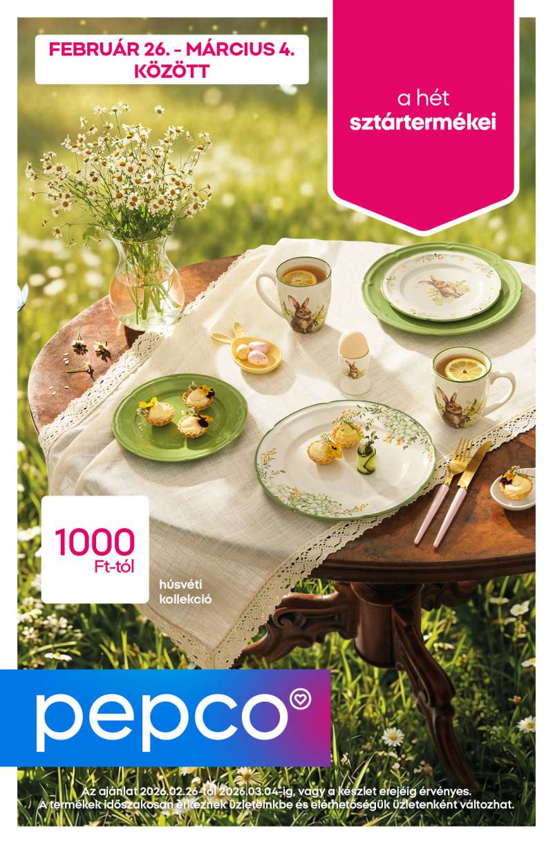 Pepco Húsvéti kollekció 1 oldal