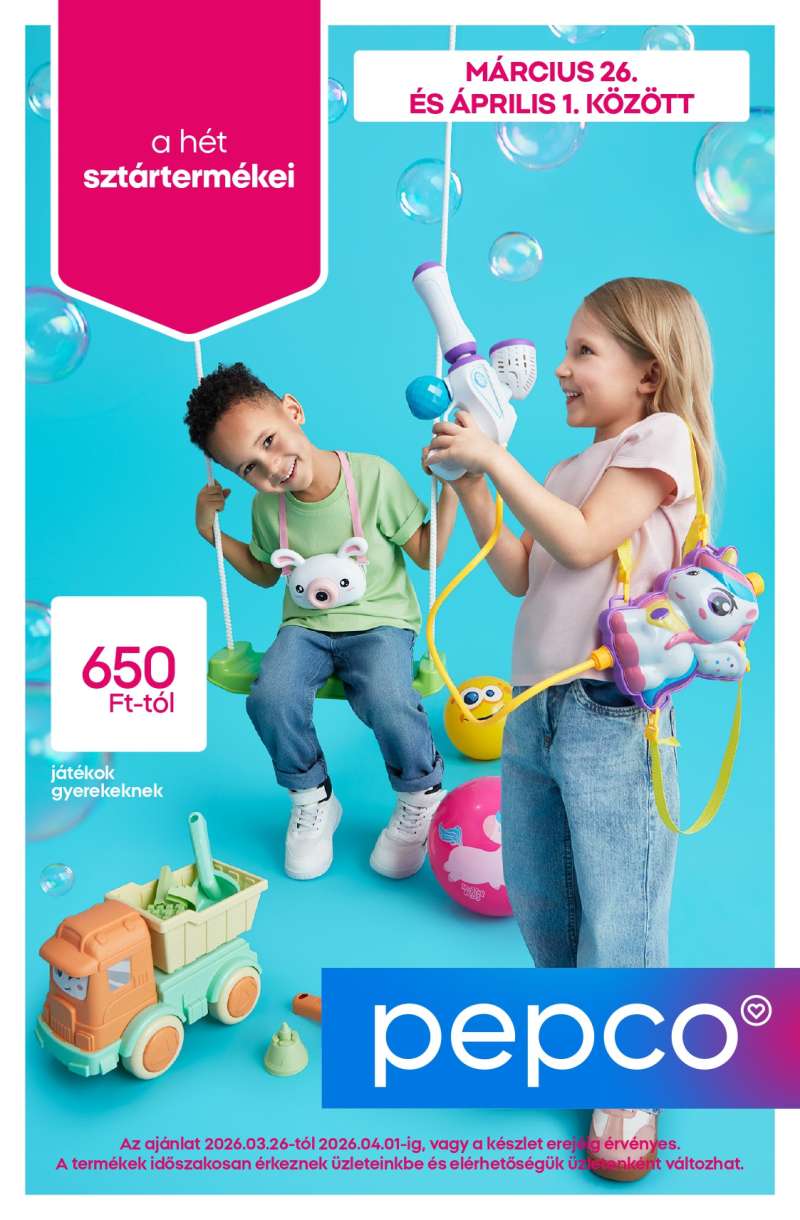 Pepco Akciós Újság 1 oldal