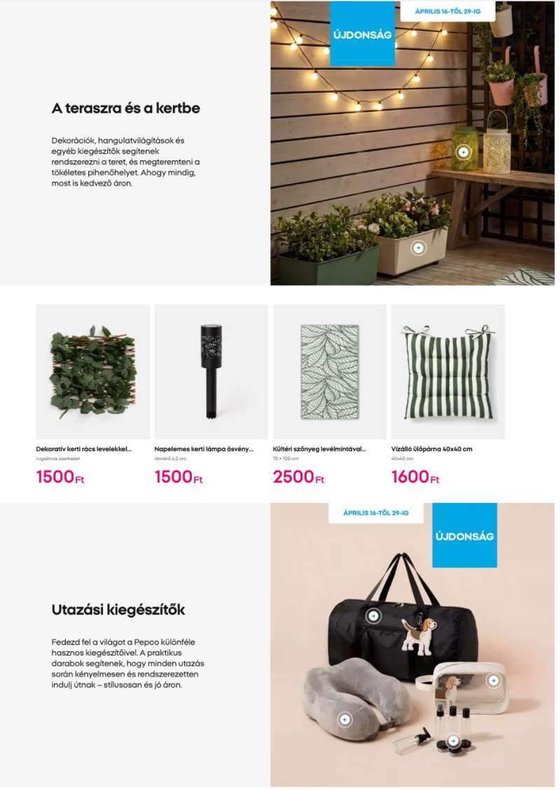 Pepco Akciós Újság 4 oldal