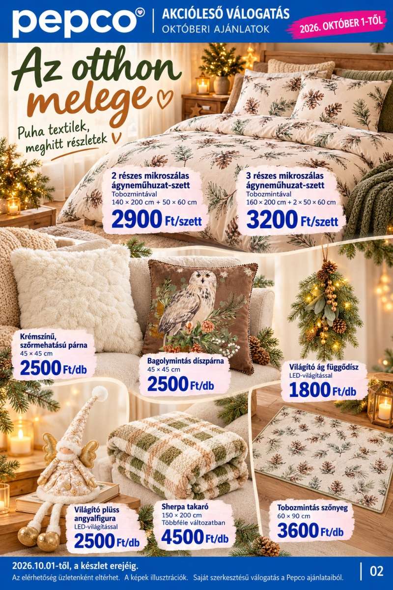 Pepco Akciós Újság 2 oldal