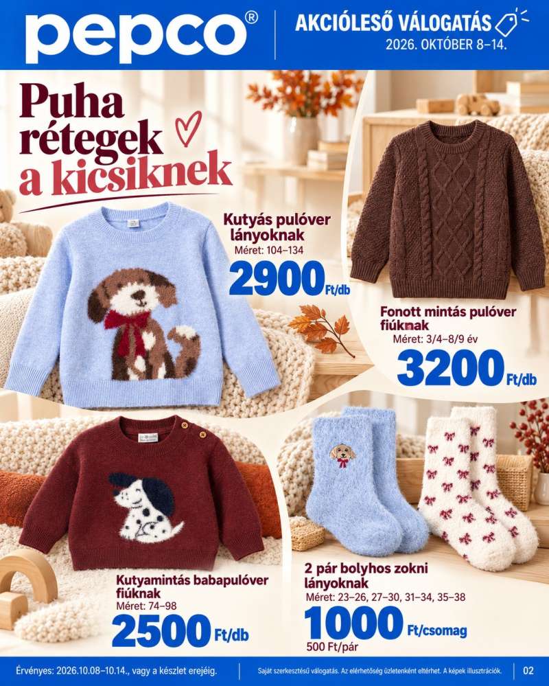 Pepco Akciós Újság 2 oldal