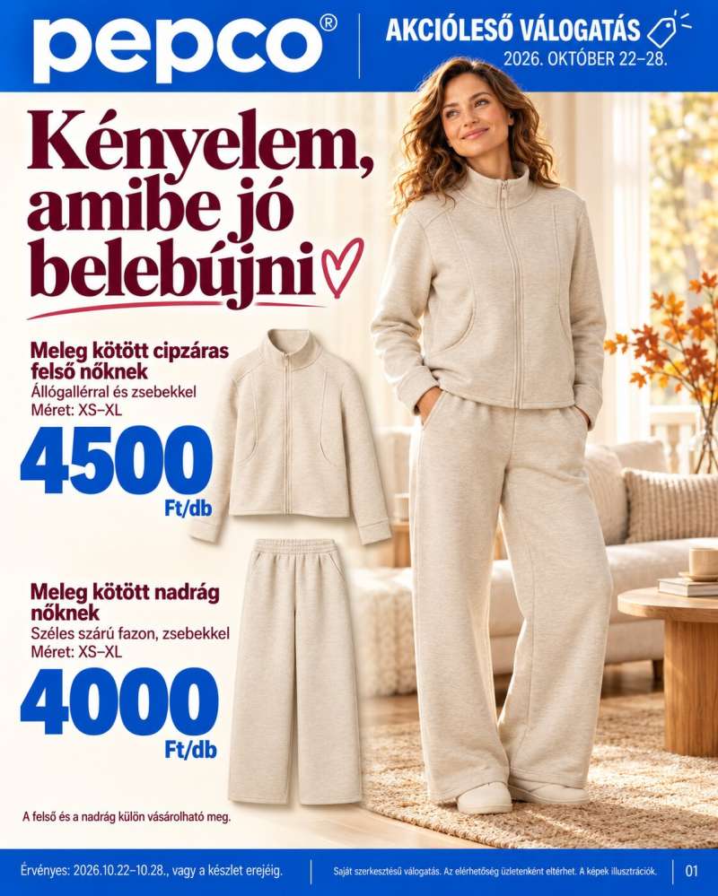 Pepco Akciós Újság 1 oldal