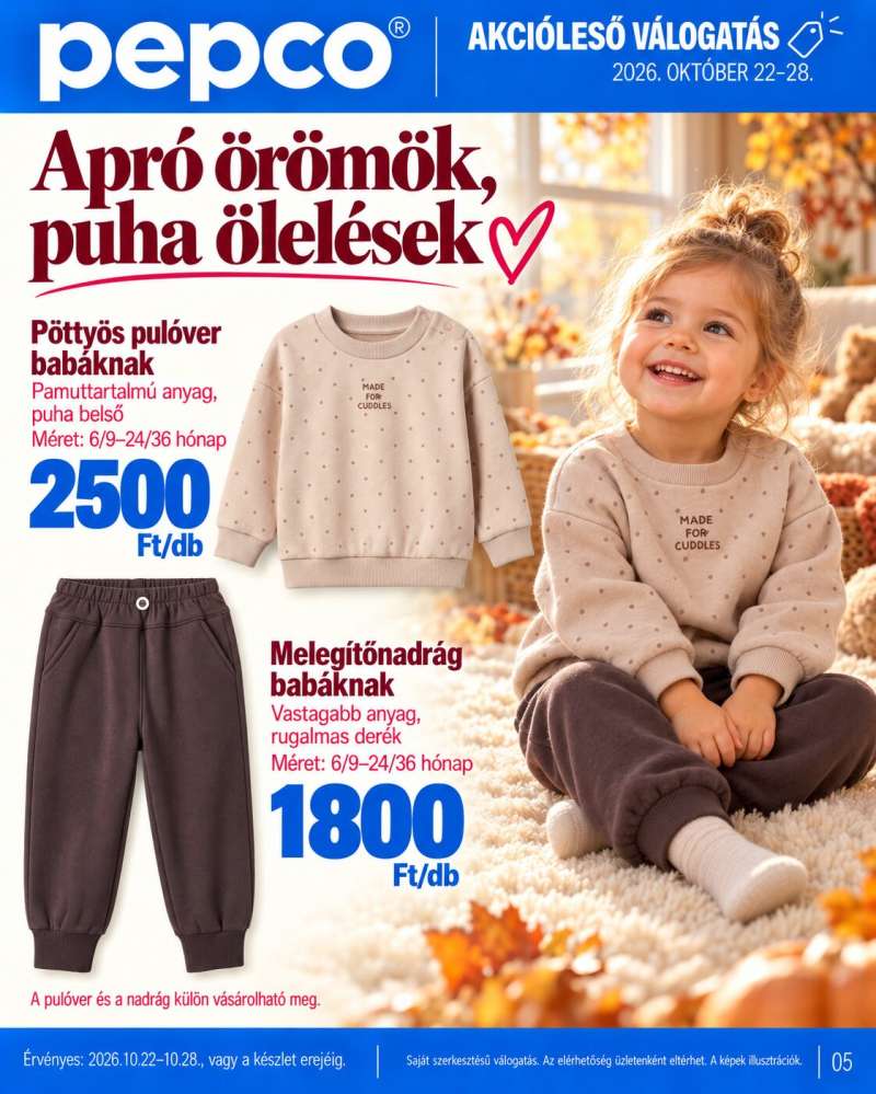 Pepco Akciós Újság 5 oldal