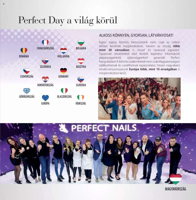 Perfect Nails akciós újság Perfect Nails 185 oldal