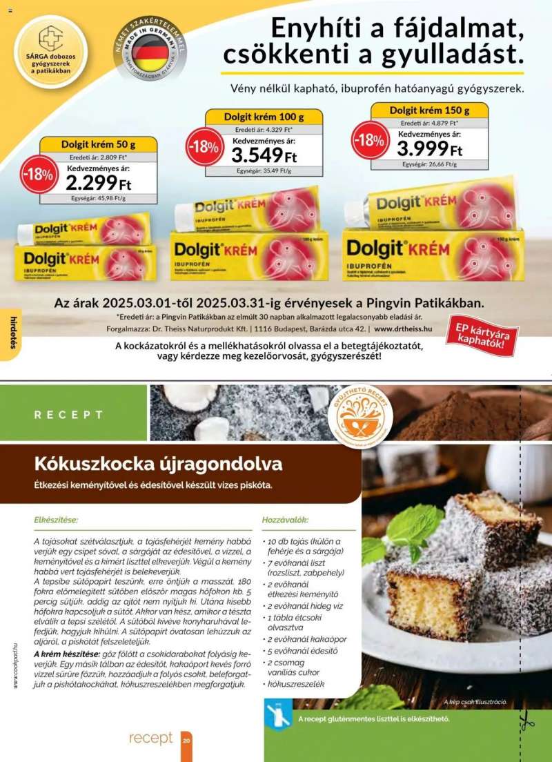 Pingvin Patika Pingvin Magazin 20 oldal