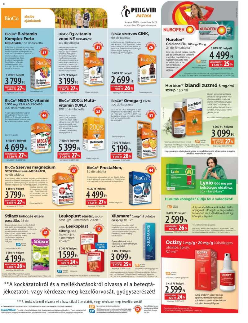 Pingvin Patika Pingvin Árhírek Extra 7 oldal